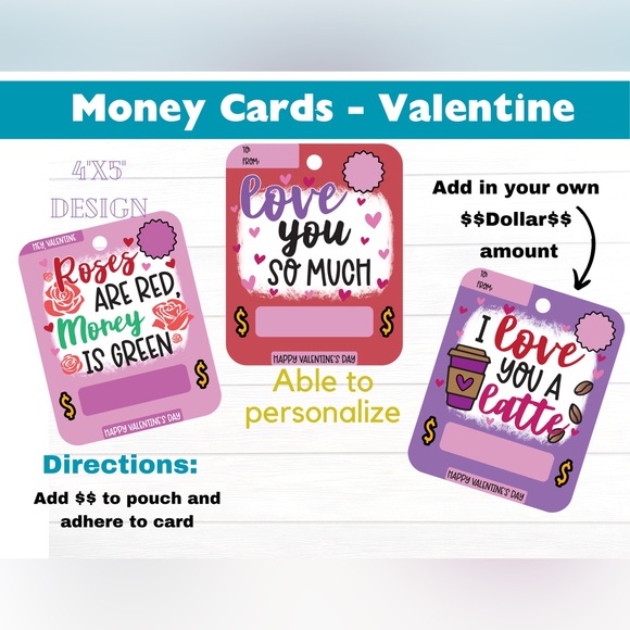 3 for $12 Money Cards (Self-Adhesive) ALL OCCASIONS - Picture 2 of 16